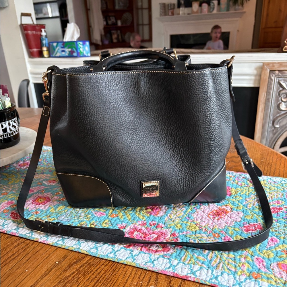 Dooney and Bourke  Black Leather Shoulder Bag